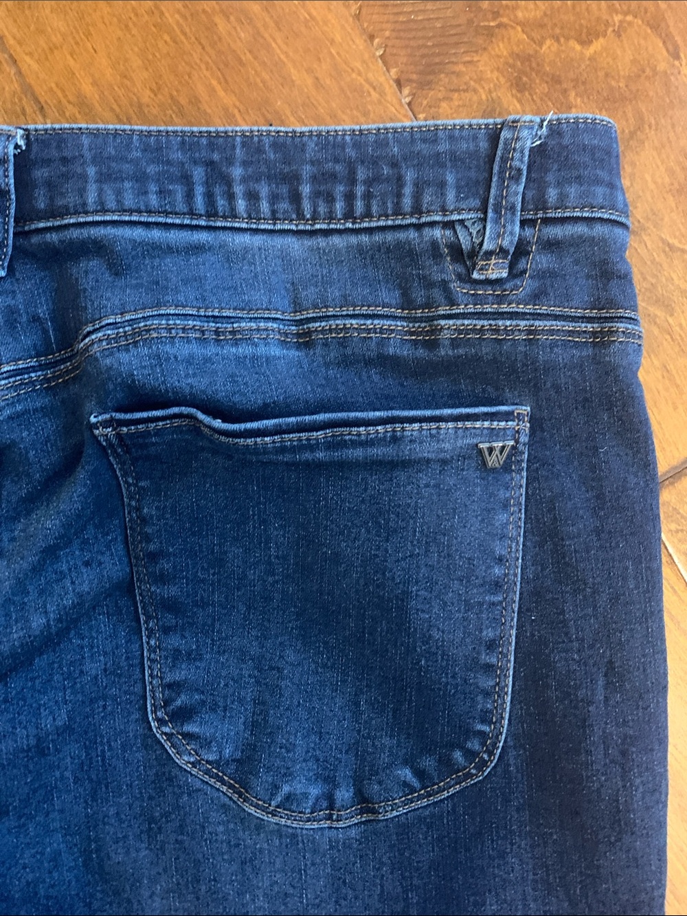 Wit & Wisdom Dark Blue Bootcut Jeans - Picture 10 of 11